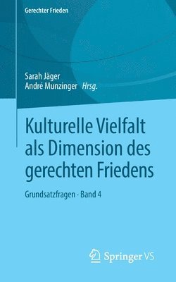 bokomslag Kulturelle Vielfalt als Dimension des gerechten Friedens