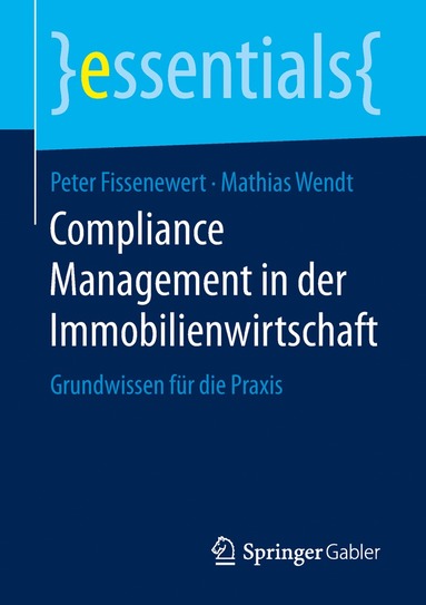 bokomslag Compliance Management in der Immobilienwirtschaft