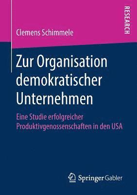 bokomslag Zur Organisation demokratischer Unternehmen