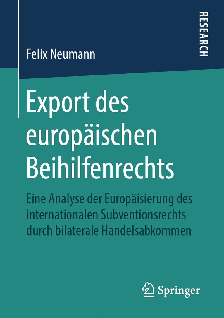 Export des europäischen Beihilfenrechts