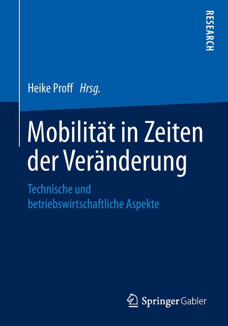 Mobilitt in Zeiten der Vernderung 1