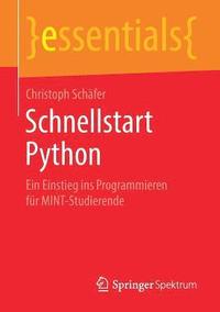 bokomslag Schnellstart Python