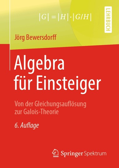 Jörg Bewersdorff - Algebra für Einsteiger, Häftad