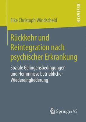 bokomslag Rückkehr und Reintegration nach psychischer Erkrankung