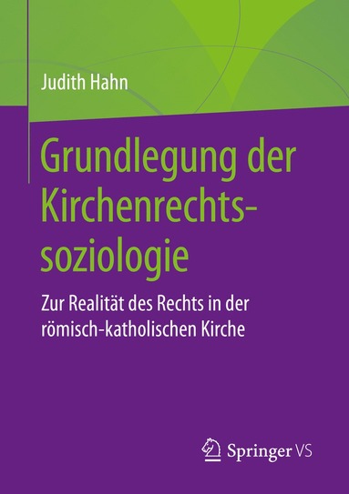 bokomslag Grundlegung der Kirchenrechtssoziologie