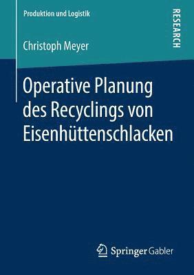 Operative Planung des Recyclings von Eisenhttenschlacken 1