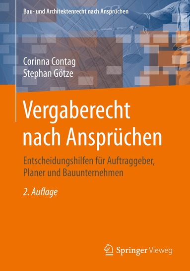 Corinna Contag, Stephan Götze - Vergaberecht nach Ansprüchen, Häftad