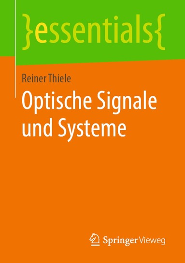 bokomslag Optische Signale und Systeme