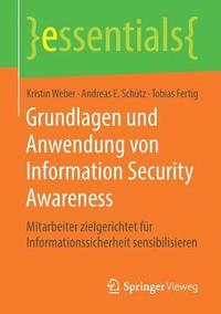 bokomslag Grundlagen und Anwendung von Information Security Awareness