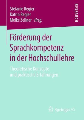 bokomslag Frderung der Sprachkompetenz in der Hochschullehre