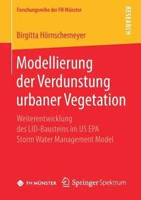 bokomslag Modellierung der Verdunstung urbaner Vegetation