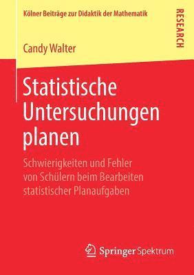 Statistische Untersuchungen planen 1