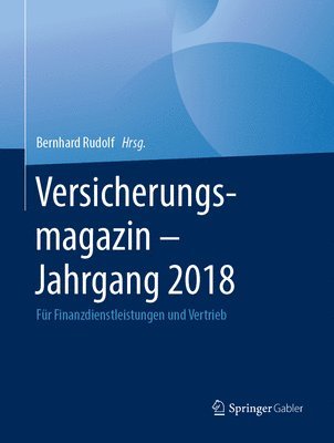 bokomslag Versicherungsmagazin - Jahrgang 2018