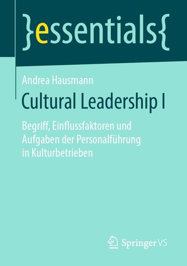 Andrea Hausmann - Cultural Leadership I, Häftad