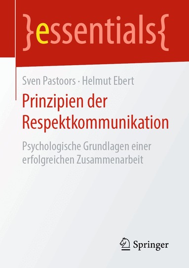 Sven Pastoors, Helmut Ebert - Prinzipien der Respektkommunikation, Häftad