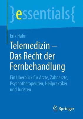 bokomslag Telemedizin  Das Recht der Fernbehandlung