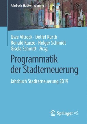 bokomslag Programmatik der Stadterneuerung