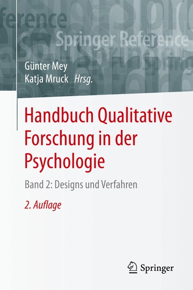 Günter Mey, Katja Mruck - Handbuch Qualitative Forschung in der Psychologie, Inbunden