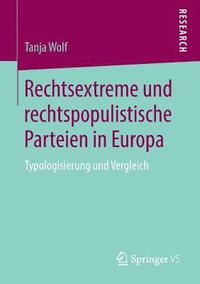 bokomslag Rechtsextreme und rechtspopulistische Parteien in Europa
