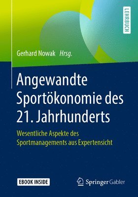 bokomslag Angewandte Sportoekonomie des 21. Jahrhunderts