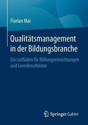 bokomslag Qualittsmanagement in der Bildungsbranche