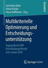 bokomslag Multikriterielle Optimierung und Entscheidungsuntersttzung