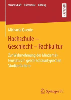 Hochschule - Geschlecht - Fachkultur 1