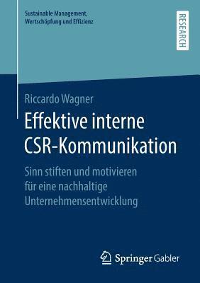 bokomslag Effektive interne CSR-Kommunikation