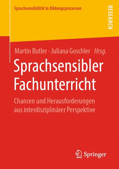 Martin Butler, Juliana Goschler - Sprachsensibler Fachunterricht, Häftad