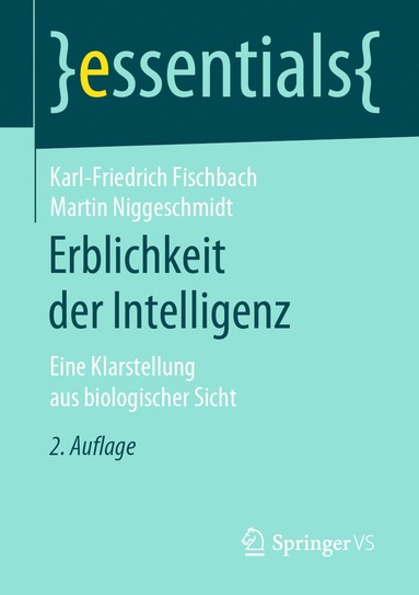 bokomslag Erblichkeit der Intelligenz