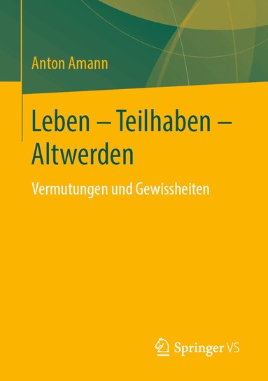 Anton Amann - Leben - Teilhaben - Altwerden, Häftad