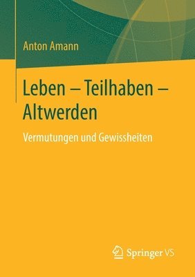 bokomslag Leben - Teilhaben - Altwerden