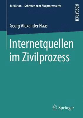 bokomslag Internetquellen im Zivilprozess