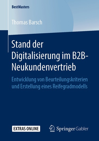 bokomslag Stand der Digitalisierung im B2B-Neukundenvertrieb