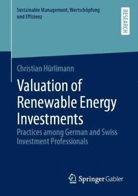 bokomslag Valuation of Renewable Energy Investments