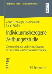 bokomslag Individuumsbezogene Zeitbudgetstudie