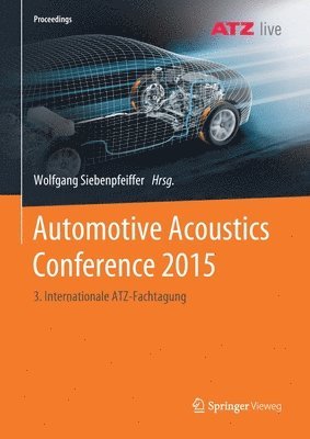 bokomslag Automotive Acoustics Conference 2015