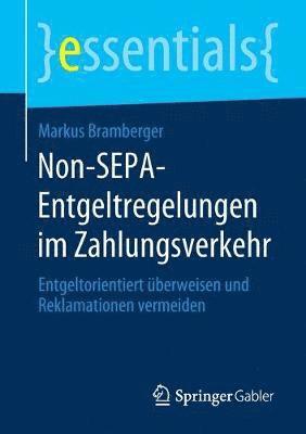 bokomslag Non-SEPA-Entgeltregelungen im Zahlungsverkehr