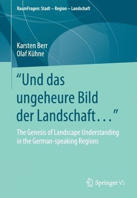 bokomslag &quot;Und das ungeheure Bild der Landschaft