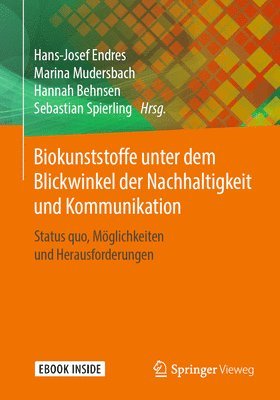 bokomslag Biokunststoffe unter dem Blickwinkel der Nachhaltigkeit und Kommunikation