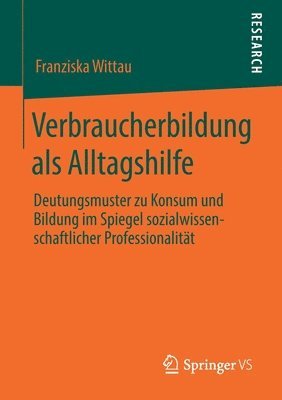 bokomslag Verbraucherbildung als Alltagshilfe