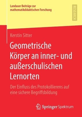 bokomslag Geometrische Krper an inner- und auerschulischen Lernorten