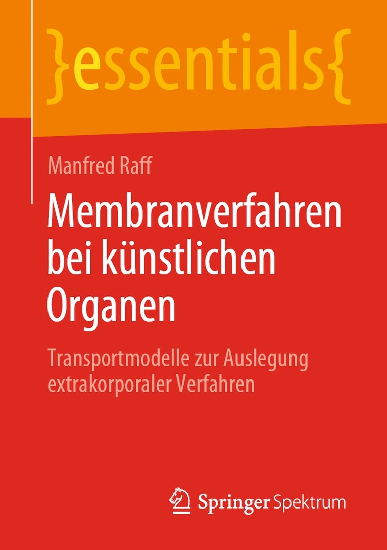 Membranverfahren bei knstlichen Organen 1