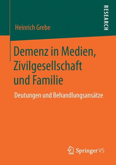 bokomslag Demenz in Medien, Zivilgesellschaft und Familie