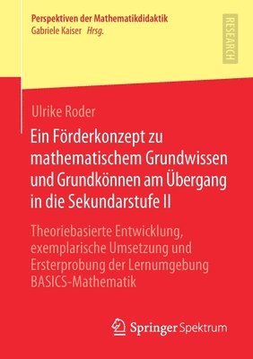 bokomslag Ein Förderkonzept zu mathematischem Grundwissen und Grundkönnen am Übergang in die Sekundarstufe II