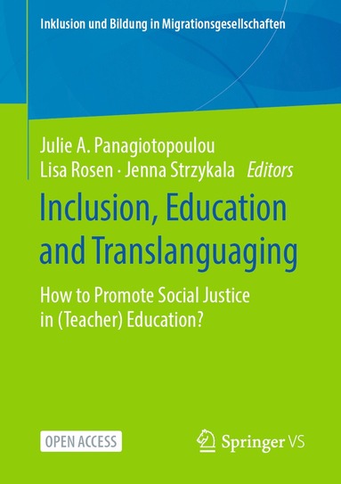 bokomslag Inclusion, Education and Translanguaging