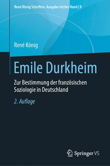 bokomslag Emile Durkheim