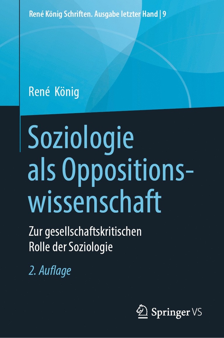 Soziologie als Oppositionswissenschaft 1