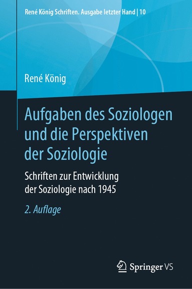 bokomslag Aufgaben des Soziologen und die Perspektiven der Soziologie