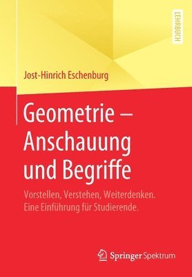 bokomslag Geometrie - Anschauung und Begriffe